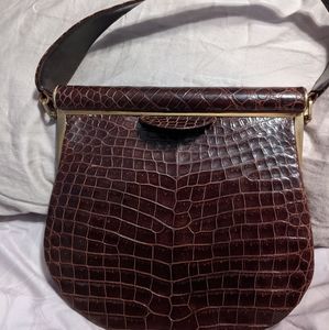Vintage alligator bag